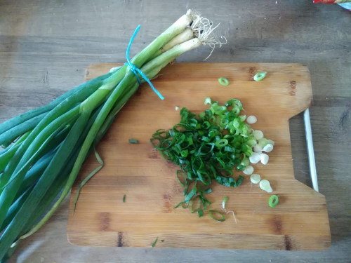Recette : L'oignon cébette